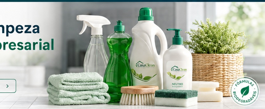 Linha profissional CasaClean